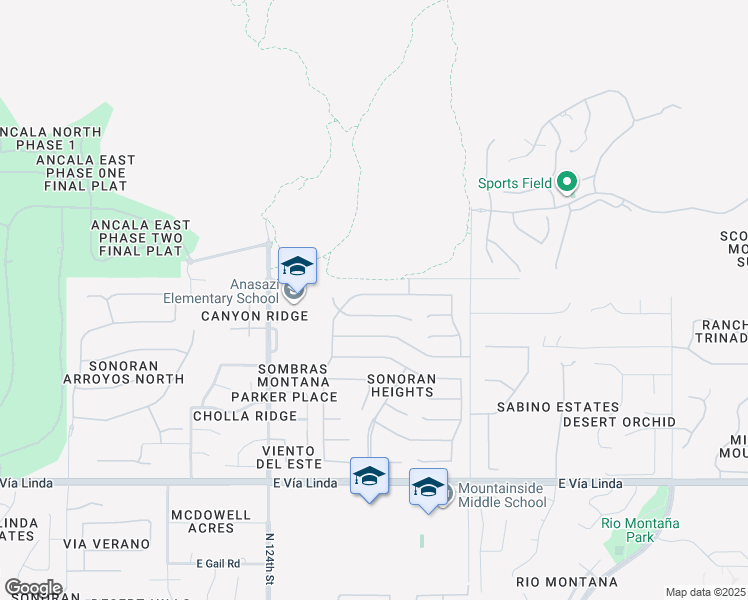 map of restaurants, bars, coffee shops, grocery stores, and more near 12605 East Laurel Lane in Scottsdale