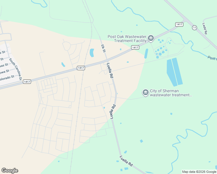 map of restaurants, bars, coffee shops, grocery stores, and more near 34 Cliff Hestand Road in Sherman