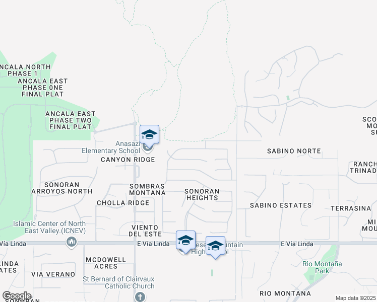 map of restaurants, bars, coffee shops, grocery stores, and more near 12605 East Laurel Lane in Scottsdale