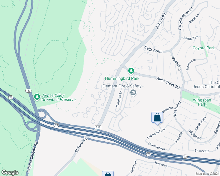 map of restaurants, bars, coffee shops, grocery stores, and more near 31 Carmel Court in Laguna Beach