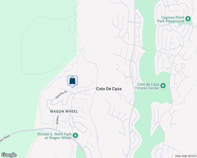 map of restaurants, bars, coffee shops, grocery stores, and more near 6 Panorama in Coto de Caza