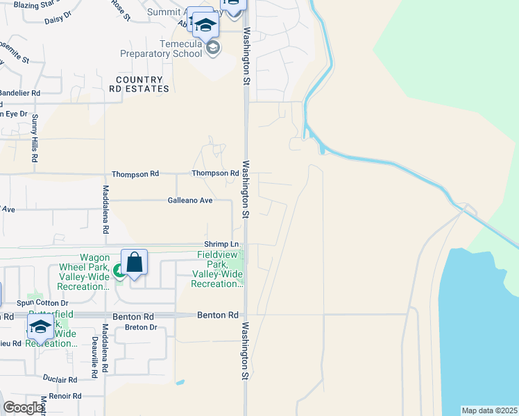 map of restaurants, bars, coffee shops, grocery stores, and more near 32978 Galleano Avenue in Winchester