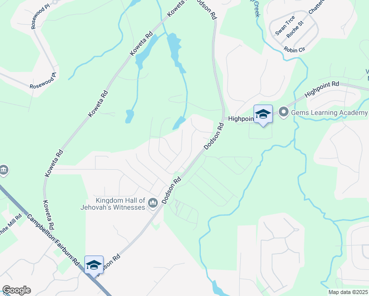 map of restaurants, bars, coffee shops, grocery stores, and more near 408 Lake Ridge Lane in Fairburn