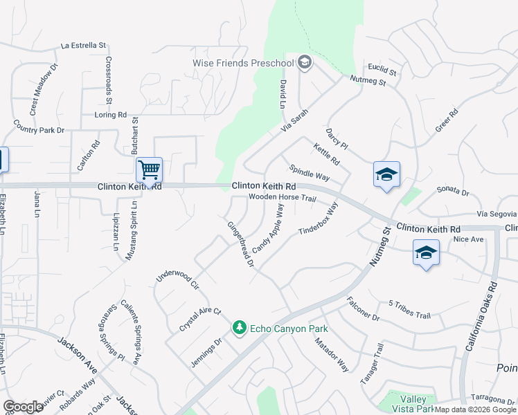 map of restaurants, bars, coffee shops, grocery stores, and more near 39785 Spinning Wheel Drive in Murrieta