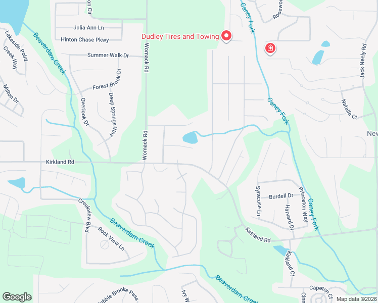 map of restaurants, bars, coffee shops, grocery stores, and more near 60 Pine Valley Drive in Covington