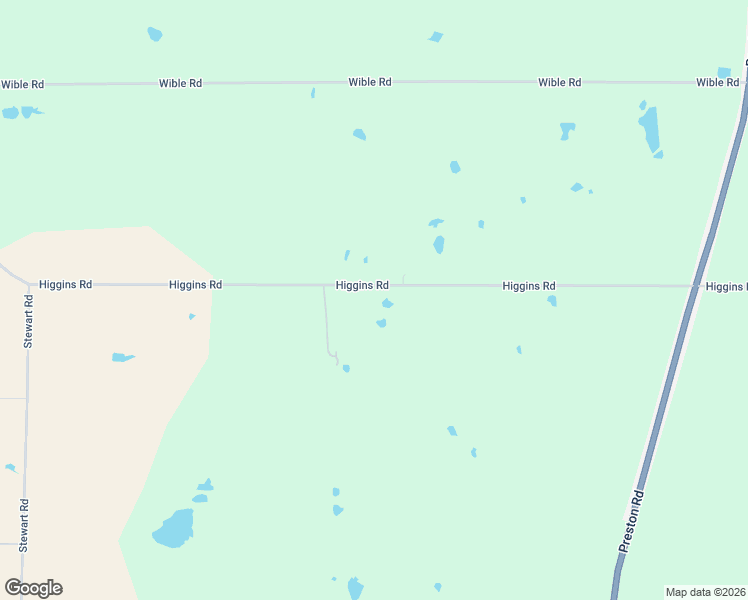 map of restaurants, bars, coffee shops, grocery stores, and more near 1071 Higgins Road in Sherman