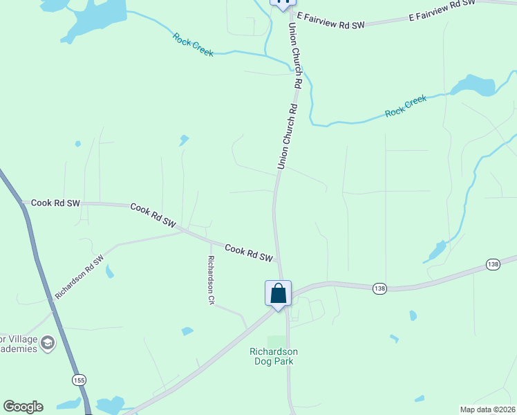 map of restaurants, bars, coffee shops, grocery stores, and more near 500 Ed Dire Lane in Stockbridge
