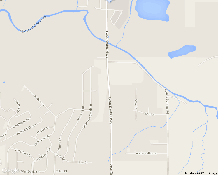 map of restaurants, bars, coffee shops, grocery stores, and more near Leon Smith Parkway in Oxford