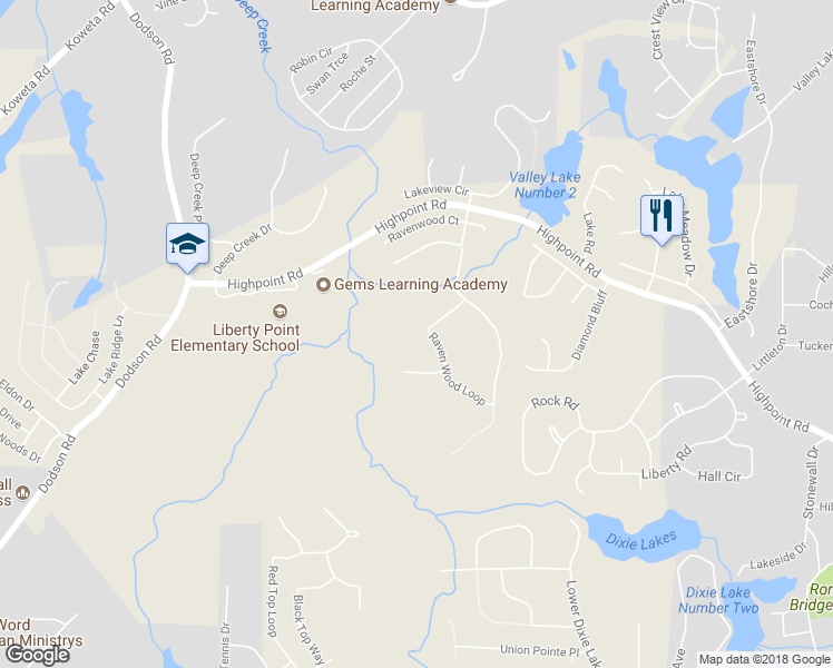 map of restaurants, bars, coffee shops, grocery stores, and more near 4629 Raven Wood Loop in Union City