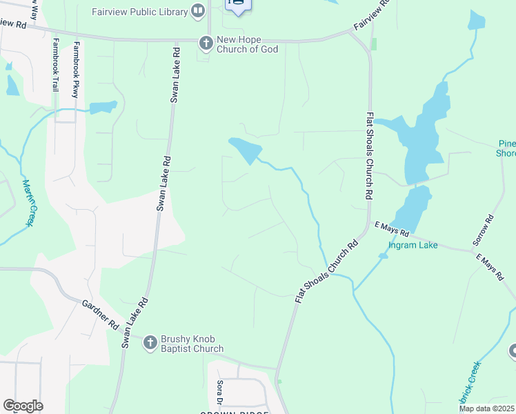 map of restaurants, bars, coffee shops, grocery stores, and more near 405 Branch Forest Way in Stockbridge
