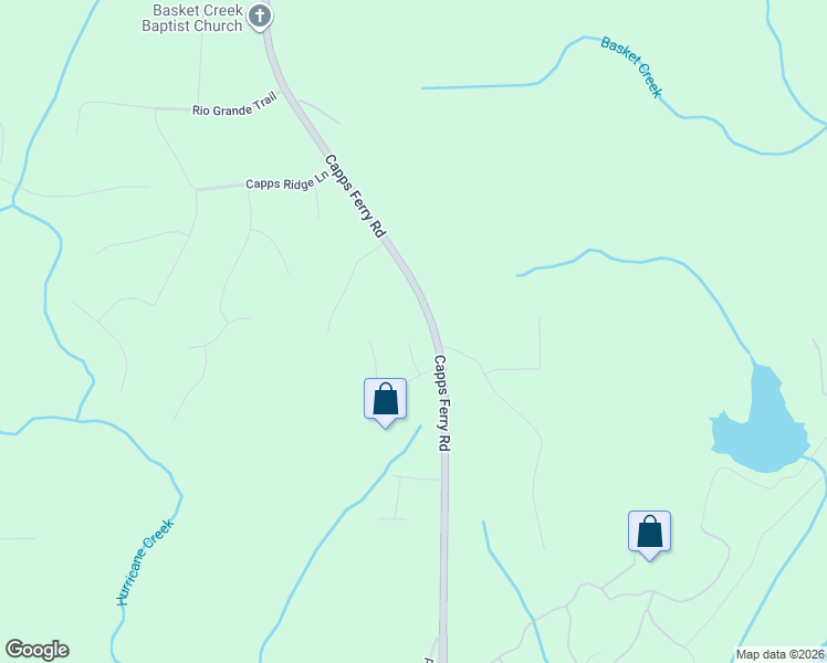 map of restaurants, bars, coffee shops, grocery stores, and more near 7664 Ridgemont Court in Douglasville