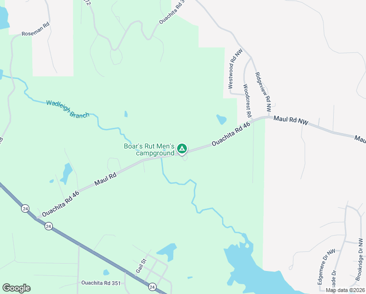 map of restaurants, bars, coffee shops, grocery stores, and more near 2155 Maul Road in Camden