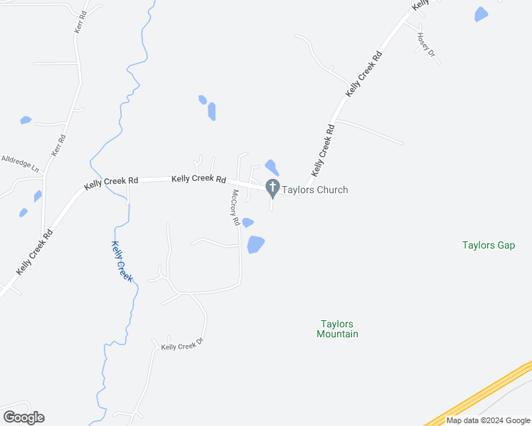 map of restaurants, bars, coffee shops, grocery stores, and more near 132 Appaloosa Way in Odenville