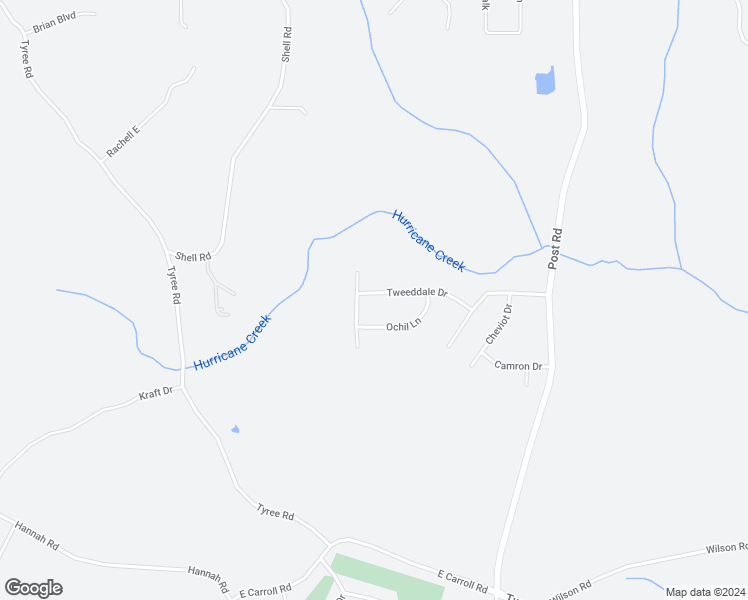 map of restaurants, bars, coffee shops, grocery stores, and more near 8977 Tweeddale Drive in Winston