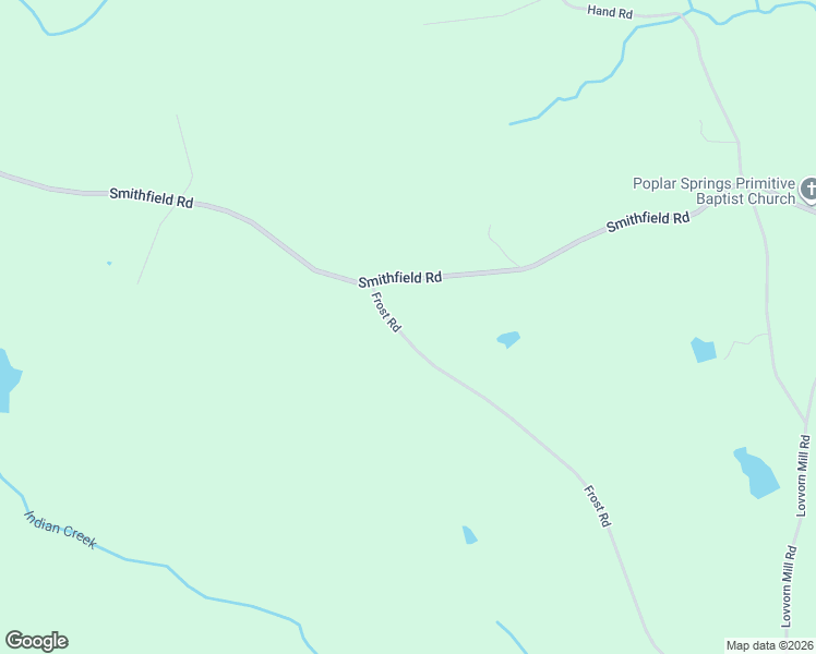 map of restaurants, bars, coffee shops, grocery stores, and more near 692 Frost Road in Bowdon