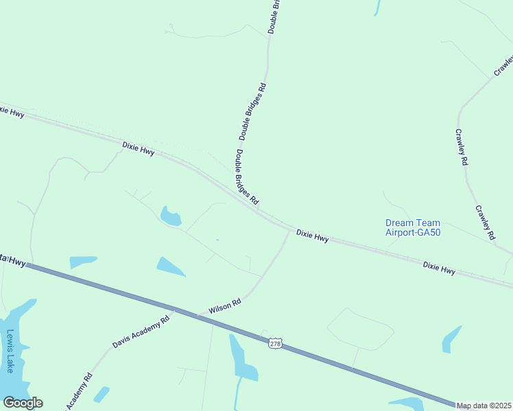 map of restaurants, bars, coffee shops, grocery stores, and more near Double Bridges Road in Morgan County