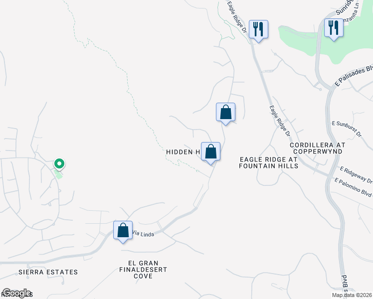 map of restaurants, bars, coffee shops, grocery stores, and more near 14402 Wethersfield Road in Scottsdale