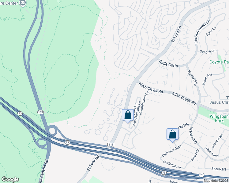 map of restaurants, bars, coffee shops, grocery stores, and more near 47 La Costa Court in Laguna Beach