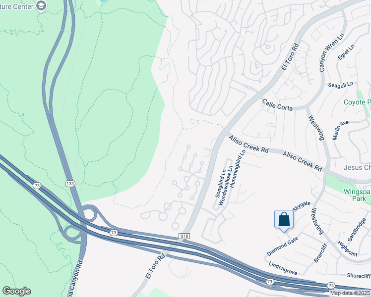 map of restaurants, bars, coffee shops, grocery stores, and more near 48 La Costa Court in Laguna Beach