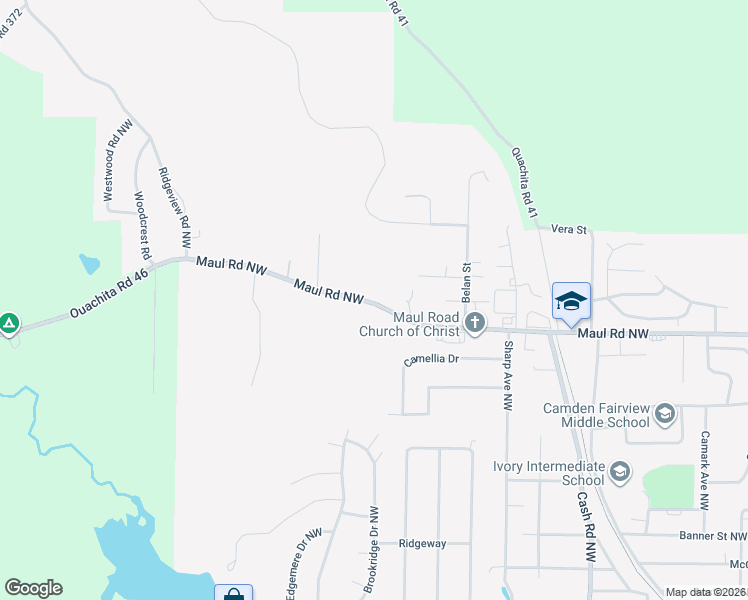 map of restaurants, bars, coffee shops, grocery stores, and more near 1737 Maul Road in Camden