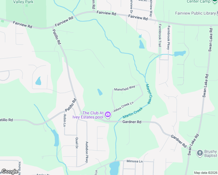 map of restaurants, bars, coffee shops, grocery stores, and more near 329 Mansfield Way in Stockbridge