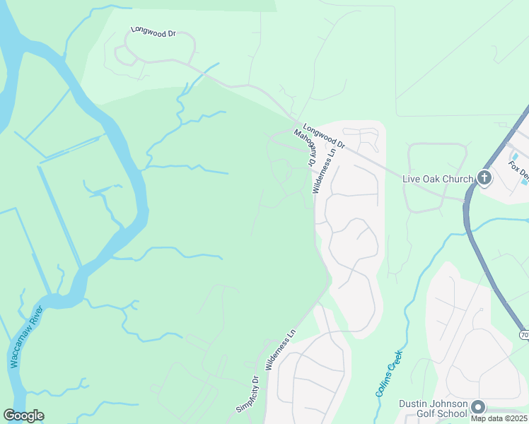 map of restaurants, bars, coffee shops, grocery stores, and more near 6031 Longwood Drive in Murrells Inlet