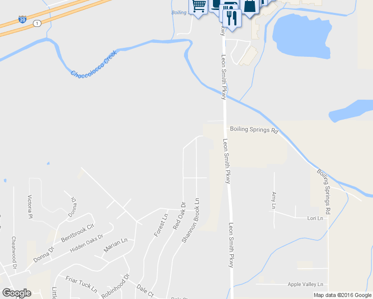 map of restaurants, bars, coffee shops, grocery stores, and more near 5229 Red Oak Drive in Oxford