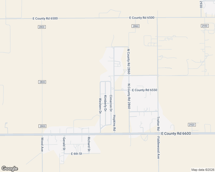 map of restaurants, bars, coffee shops, grocery stores, and more near 116-200 Kimberly Drive in Lubbock