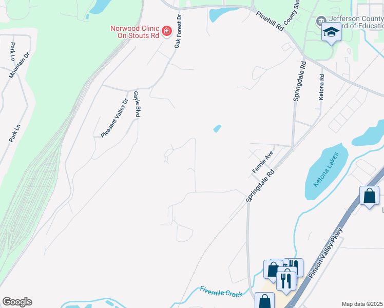 map of restaurants, bars, coffee shops, grocery stores, and more near 308 Clow Lane in Birmingham
