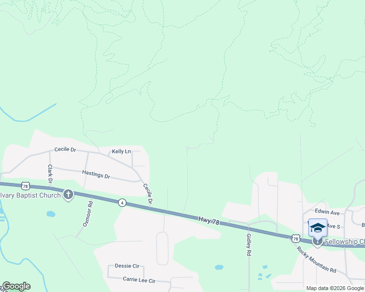 map of restaurants, bars, coffee shops, grocery stores, and more near 345 Monte Vista Road in Oxford