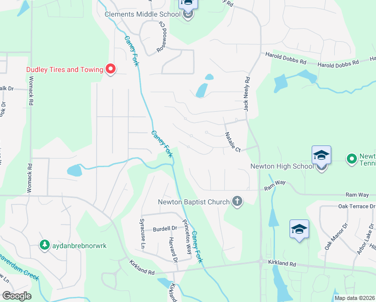 map of restaurants, bars, coffee shops, grocery stores, and more near 275 Bermuda Run Drive in Covington