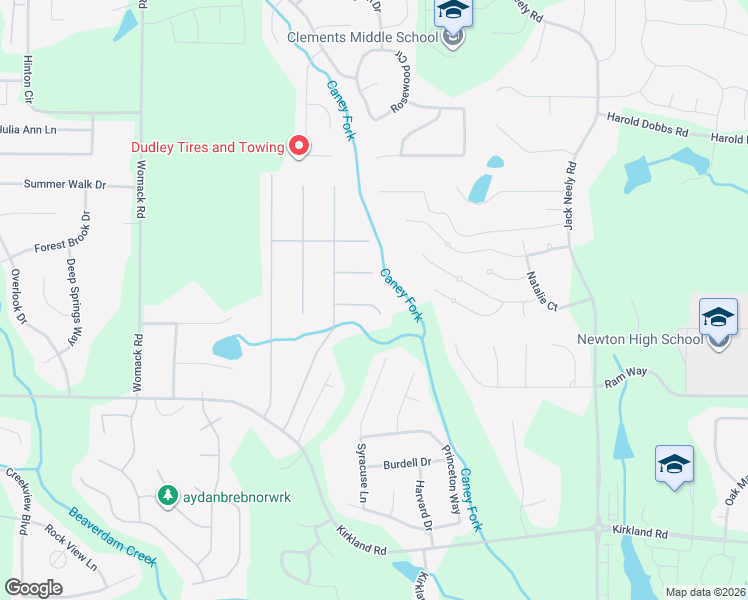 map of restaurants, bars, coffee shops, grocery stores, and more near 60 Carmody Circle in Covington