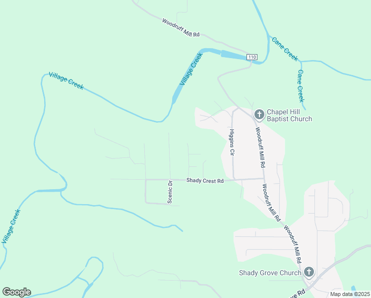 map of restaurants, bars, coffee shops, grocery stores, and more near 3028 Brandice Circle in Adamsville