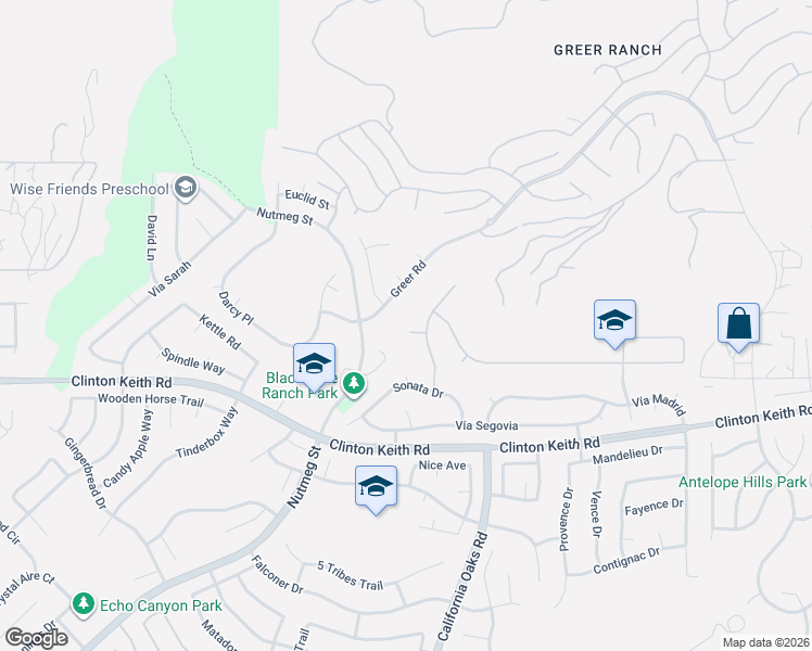 map of restaurants, bars, coffee shops, grocery stores, and more near 23612 Sirus Circle in Murrieta