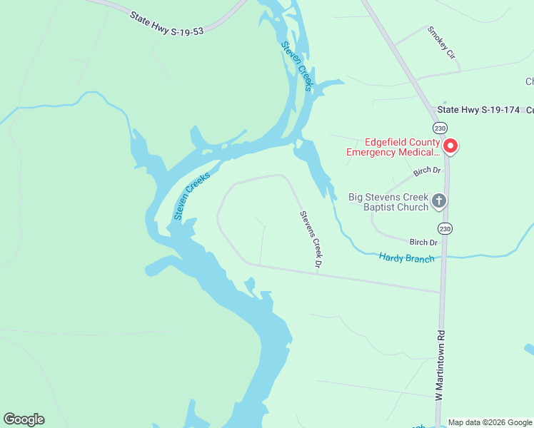 map of restaurants, bars, coffee shops, grocery stores, and more near 510 Merriwether Court in North Augusta