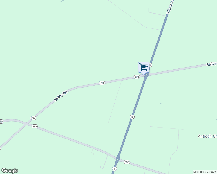 map of restaurants, bars, coffee shops, grocery stores, and more near 4716 Salley Road in North