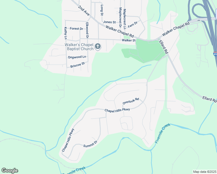 map of restaurants, bars, coffee shops, grocery stores, and more near 325 Chapel Hill Trail in Fultondale