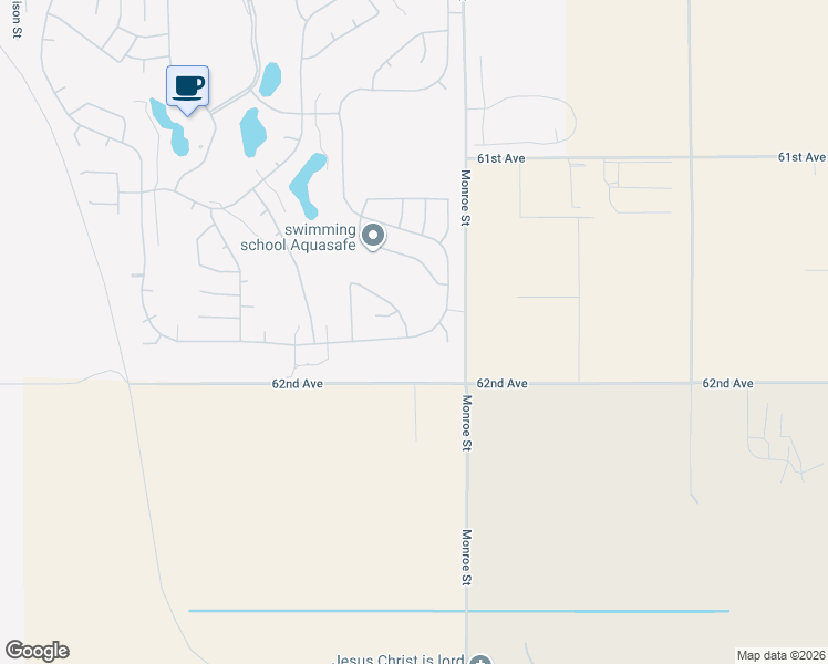 map of restaurants, bars, coffee shops, grocery stores, and more near 61774 Tulare Lane in La Quinta
