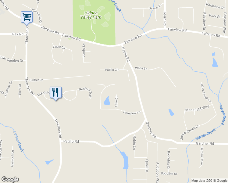 map of restaurants, bars, coffee shops, grocery stores, and more near 61 Lake Court in Stockbridge