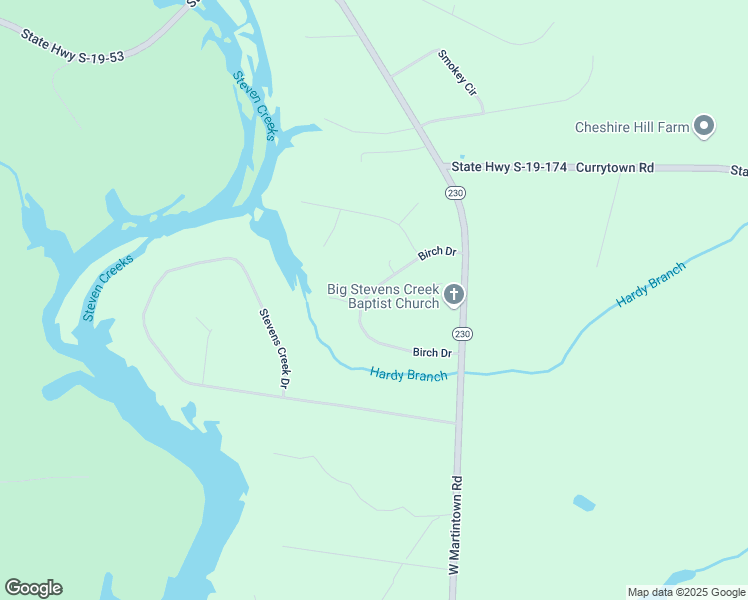 map of restaurants, bars, coffee shops, grocery stores, and more near 1821 Birch Drive in North Augusta