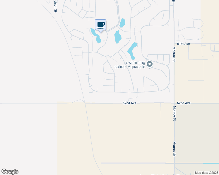map of restaurants, bars, coffee shops, grocery stores, and more near 81457 Jacaranda Court in La Quinta