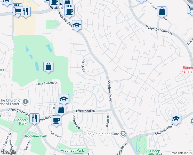map of restaurants, bars, coffee shops, grocery stores, and more near 23565 El Cerrito in Laguna Beach
