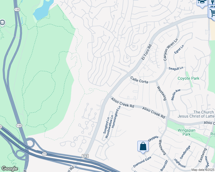 map of restaurants, bars, coffee shops, grocery stores, and more near 5522 Via La Mesa in Laguna Woods