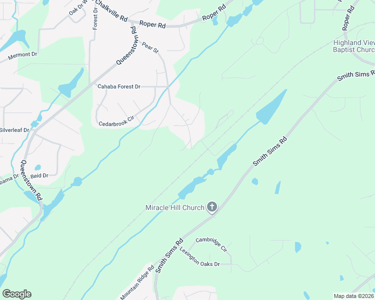 map of restaurants, bars, coffee shops, grocery stores, and more near 6721 Clark Road in Trussville