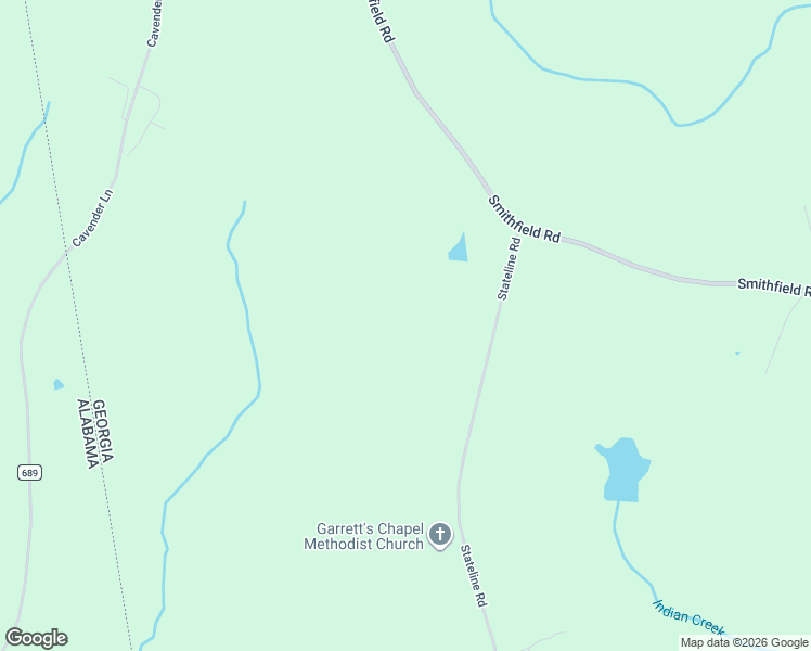 map of restaurants, bars, coffee shops, grocery stores, and more near 5026 Stateline Road in Bowdon