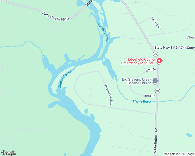 map of restaurants, bars, coffee shops, grocery stores, and more near 510 Merriwether Court in North Augusta