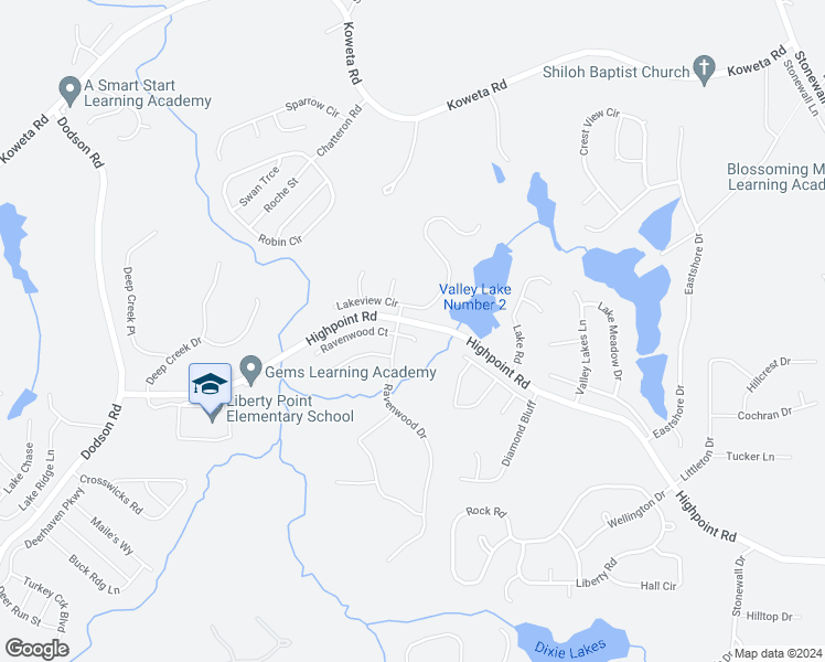 map of restaurants, bars, coffee shops, grocery stores, and more near 4040 Ravenwood Court in Union City