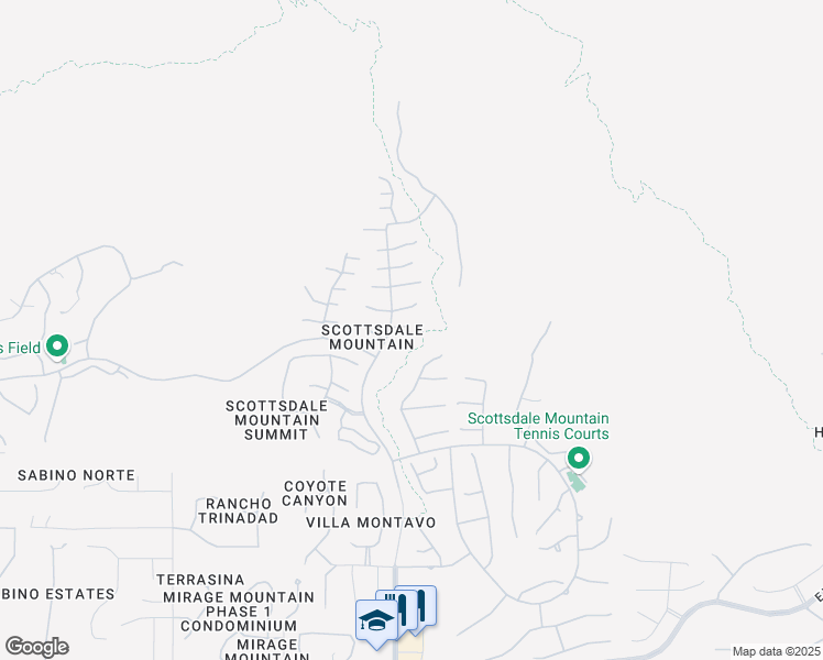 map of restaurants, bars, coffee shops, grocery stores, and more near 12639 North 136th Street in Scottsdale