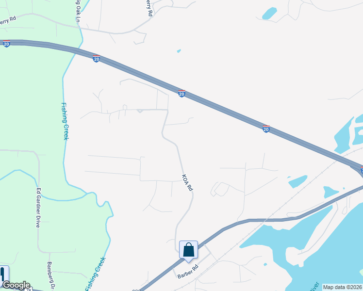 map of restaurants, bars, coffee shops, grocery stores, and more near 626 Koa Road in Riverside