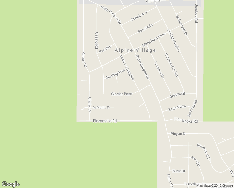 map of restaurants, bars, coffee shops, grocery stores, and more near Glacier Pass in Riverside County